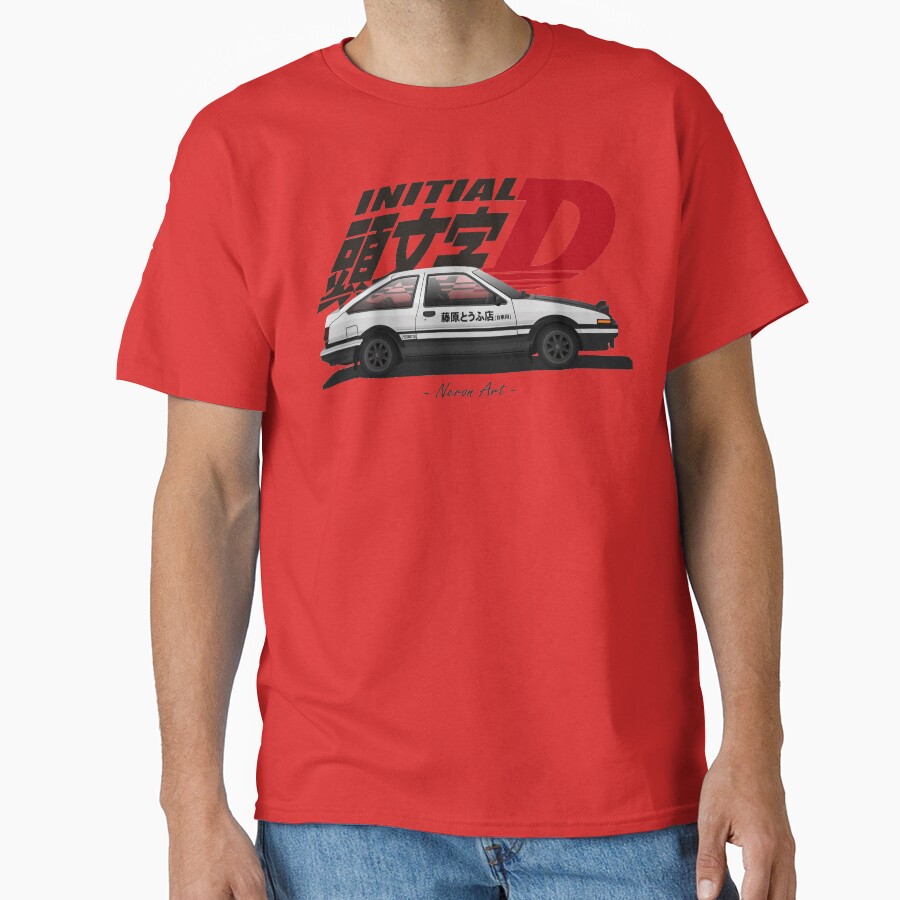 New Collection Ae 86 Initial D Bassic T-shirt - Image 5