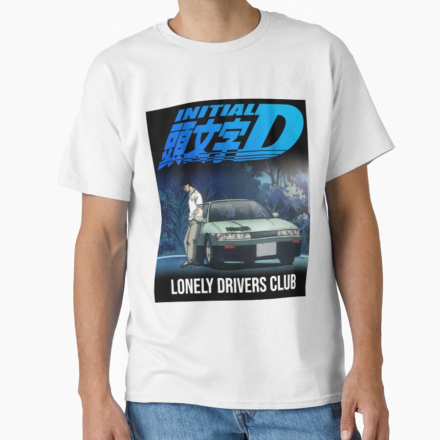Initial D Lonely Drivers Club T-shirt