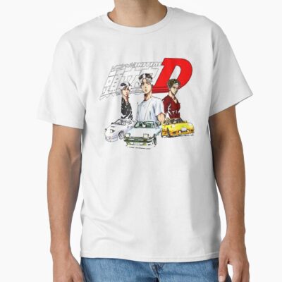 Alternative view of Initial D Main Characters Funny T-shirt