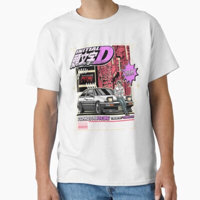 Alternative view of New Collection Ae 86 Initial D Classic T-shirt