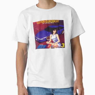 Initial D Satou Mako Super Eurobeat T-shirt