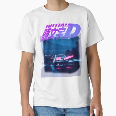 Alternative view of Hot Collection Initial D Neon Ae86 Retro T-shirt