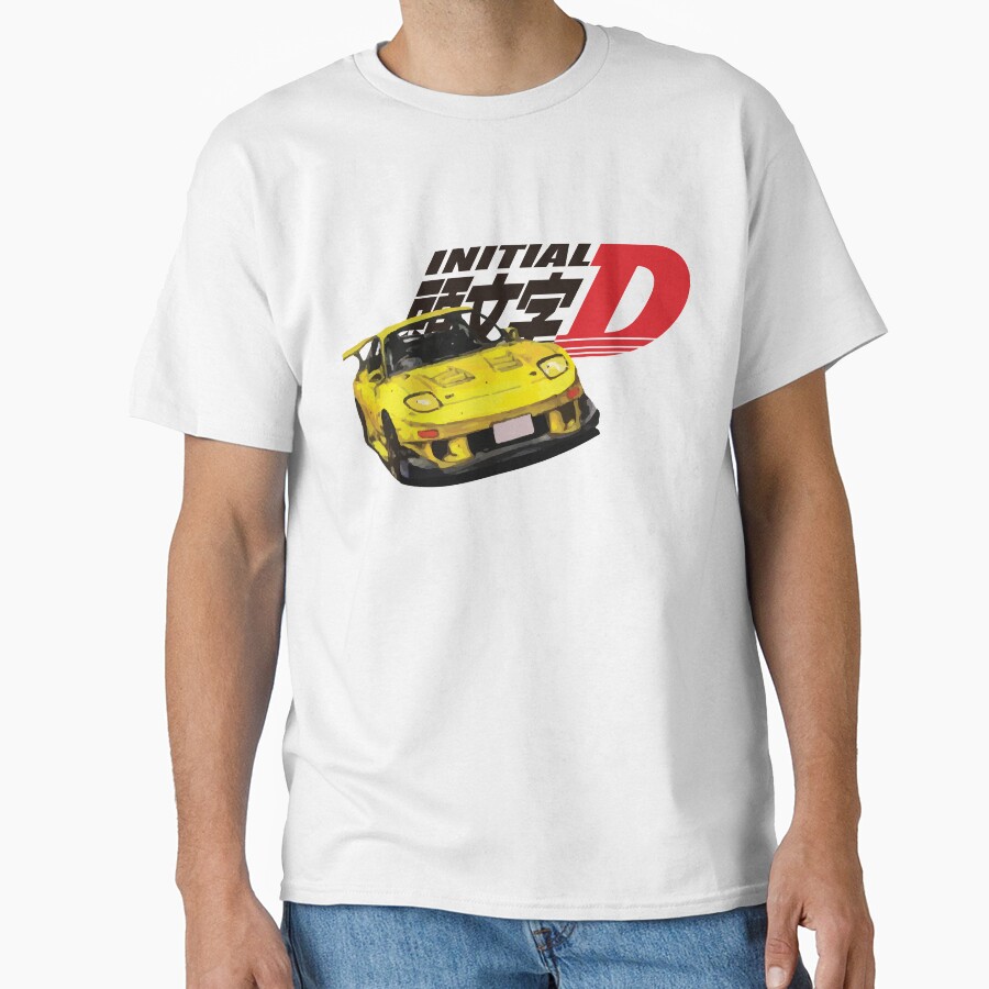 Best Selling Initial D Keisuke Rx 7 T-shirt