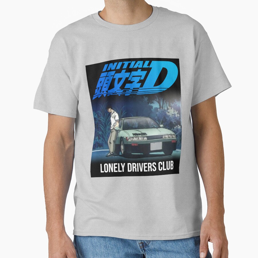 Initial D Lonely Drivers Club T-shirt - Image 3
