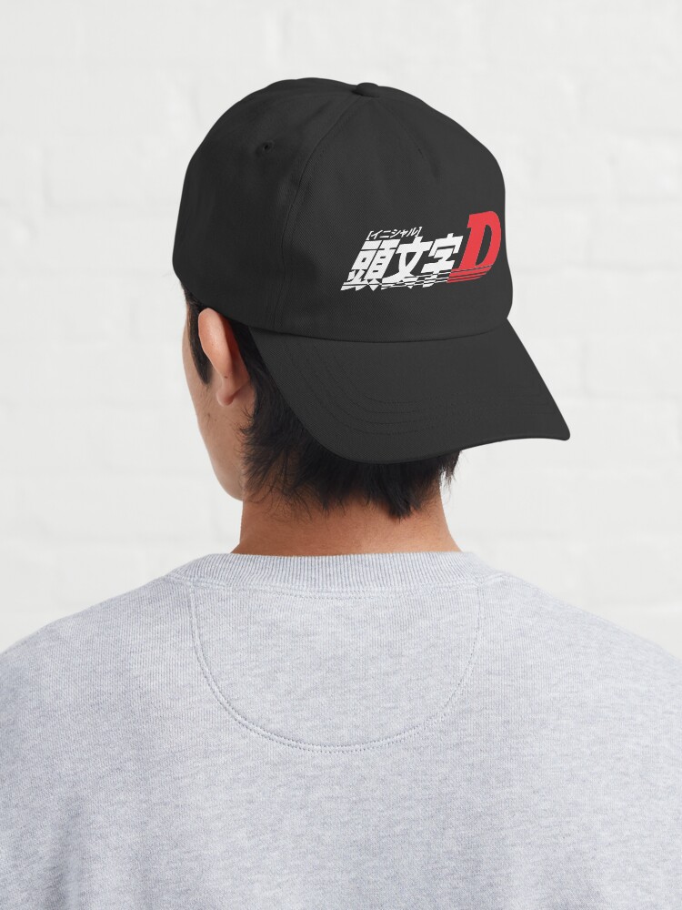 Anime Initial D Logo Classic Design Cap - Image 3