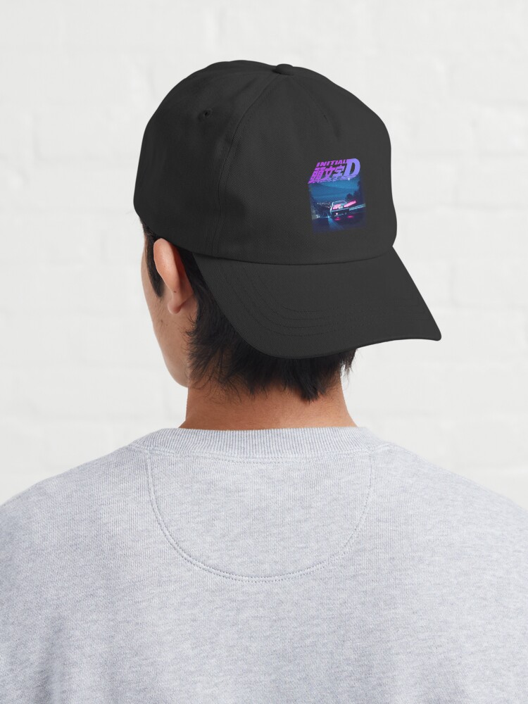 Hot Anime Initial D Neon Ae86 Vintage Cap - Image 3