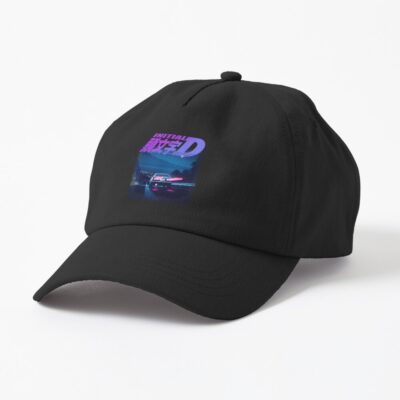 Hot Anime Initial D Neon Ae86 Vintage Cap