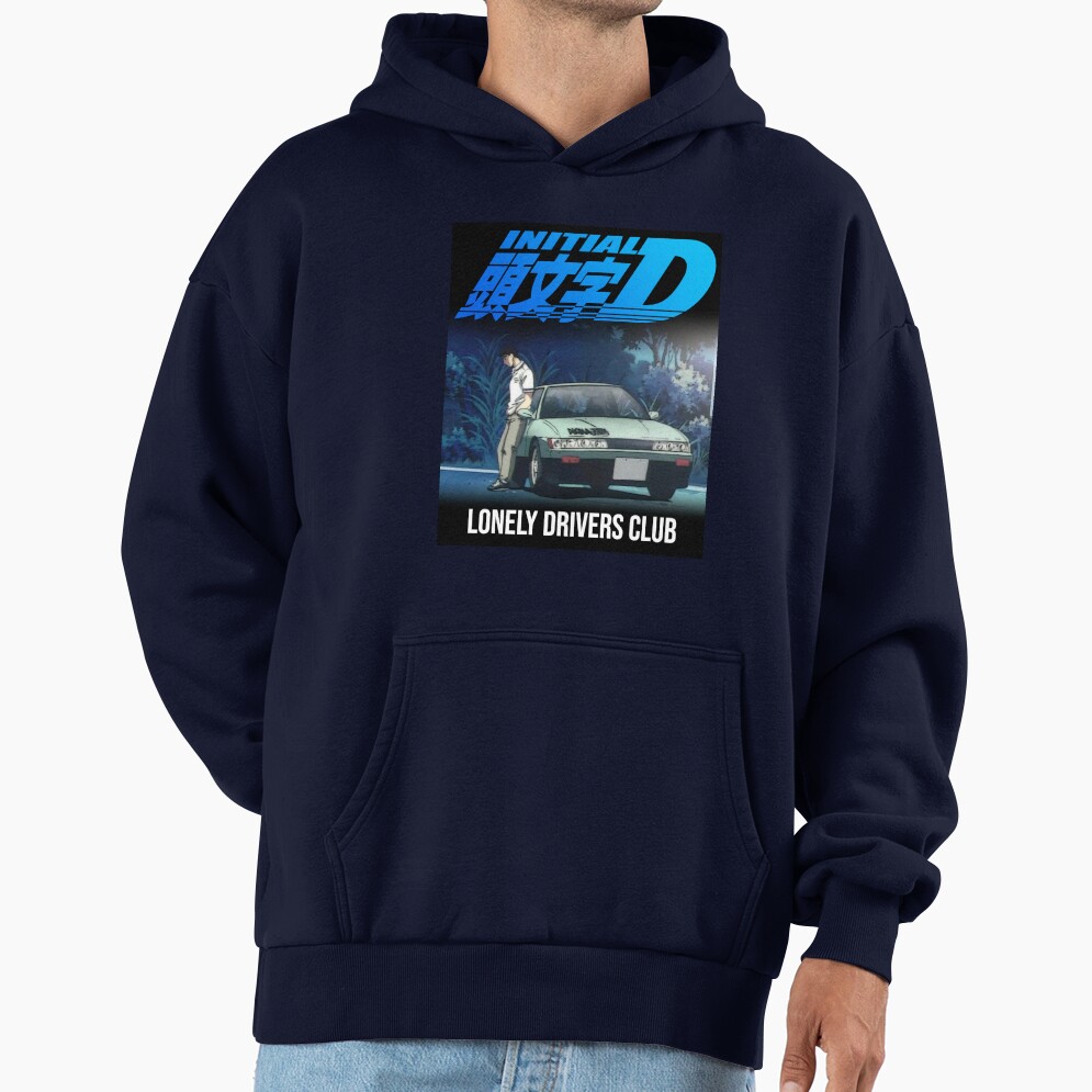 Initial D Lonely Drivers Club Hoodie - Image 5