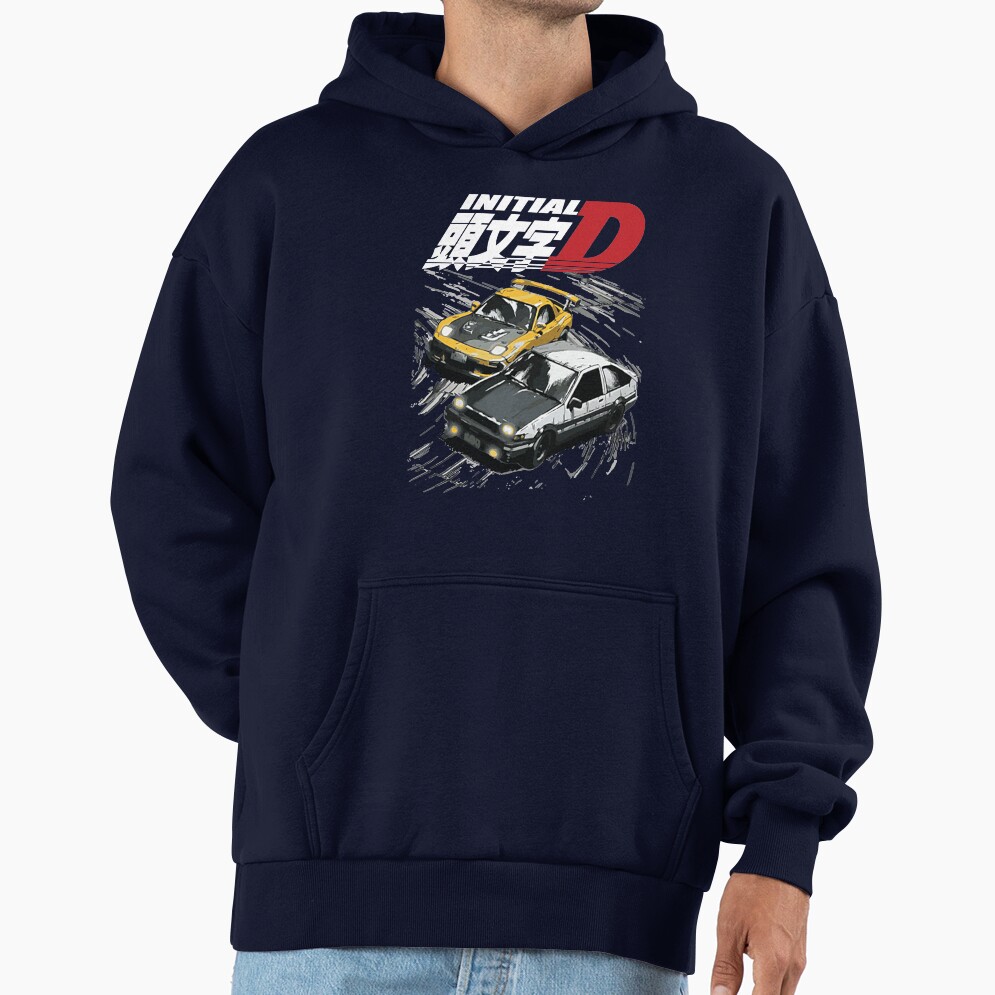 Initial D 86 Takumi Vs Keisuke Hoodie - Image 5