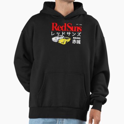 Initial D Akagi Redsuns Classic Hoodie