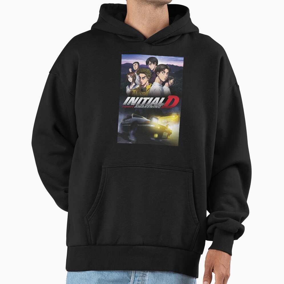 Hot Anime Initial D Characters Cute Hoodie - Image 2
