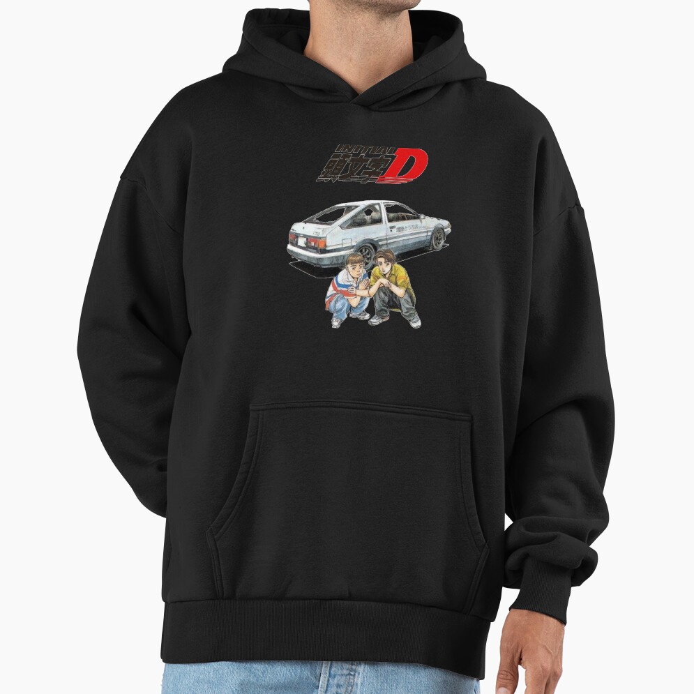 New Design Initial D Takumi And Itsuki Hoodie - Image 2