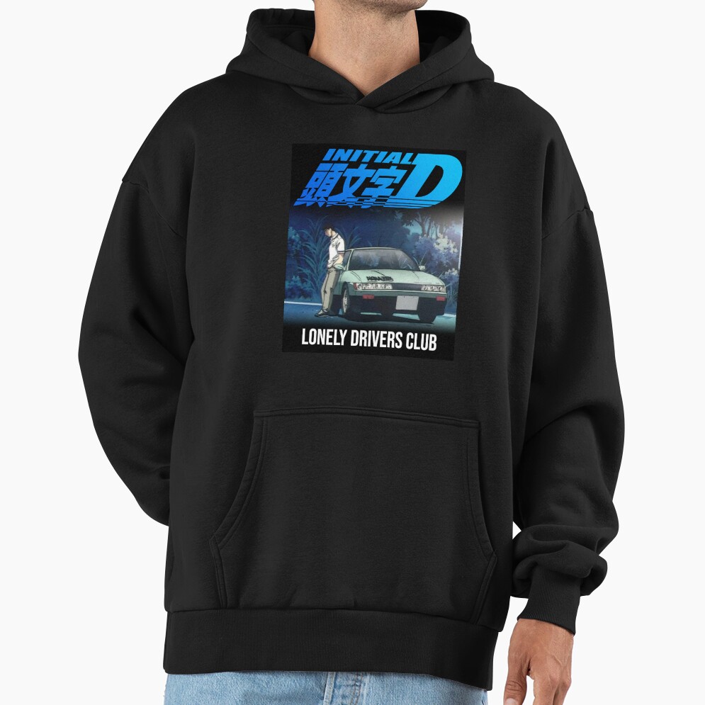 Initial D Lonely Drivers Club Hoodie - Image 2