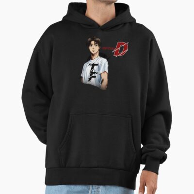 Alternative view of New Design Initial D Takumi Fujiwara Hoodie