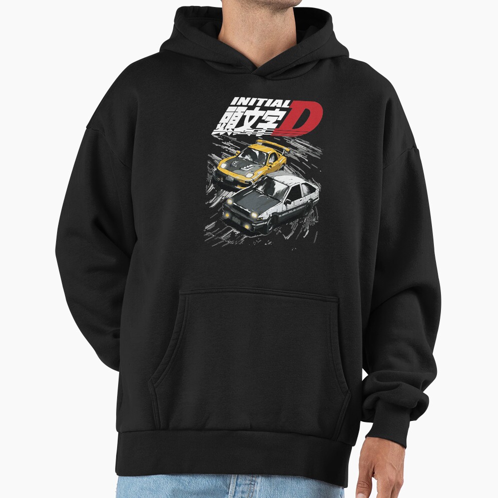 Initial D 86 Takumi Vs Keisuke Hoodie