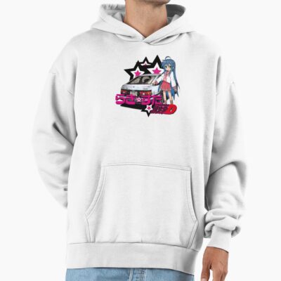 Lucky Star Konata Intitial D Hoodie