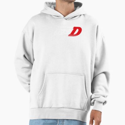 Alternative view of Anime Initial D Logo Classic Design Hoodie