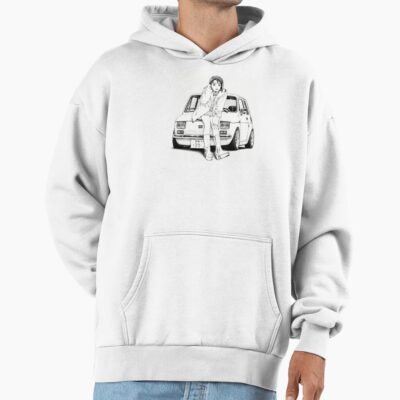 Alternative view of Initial P Natsuki Mogi Maluch Bassic Hoodie