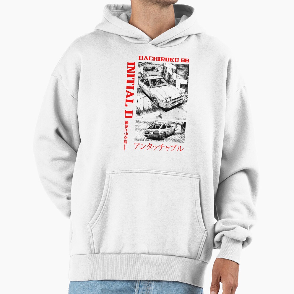Best Design Initial D Hachiroku 86 Hoodie - Image 2