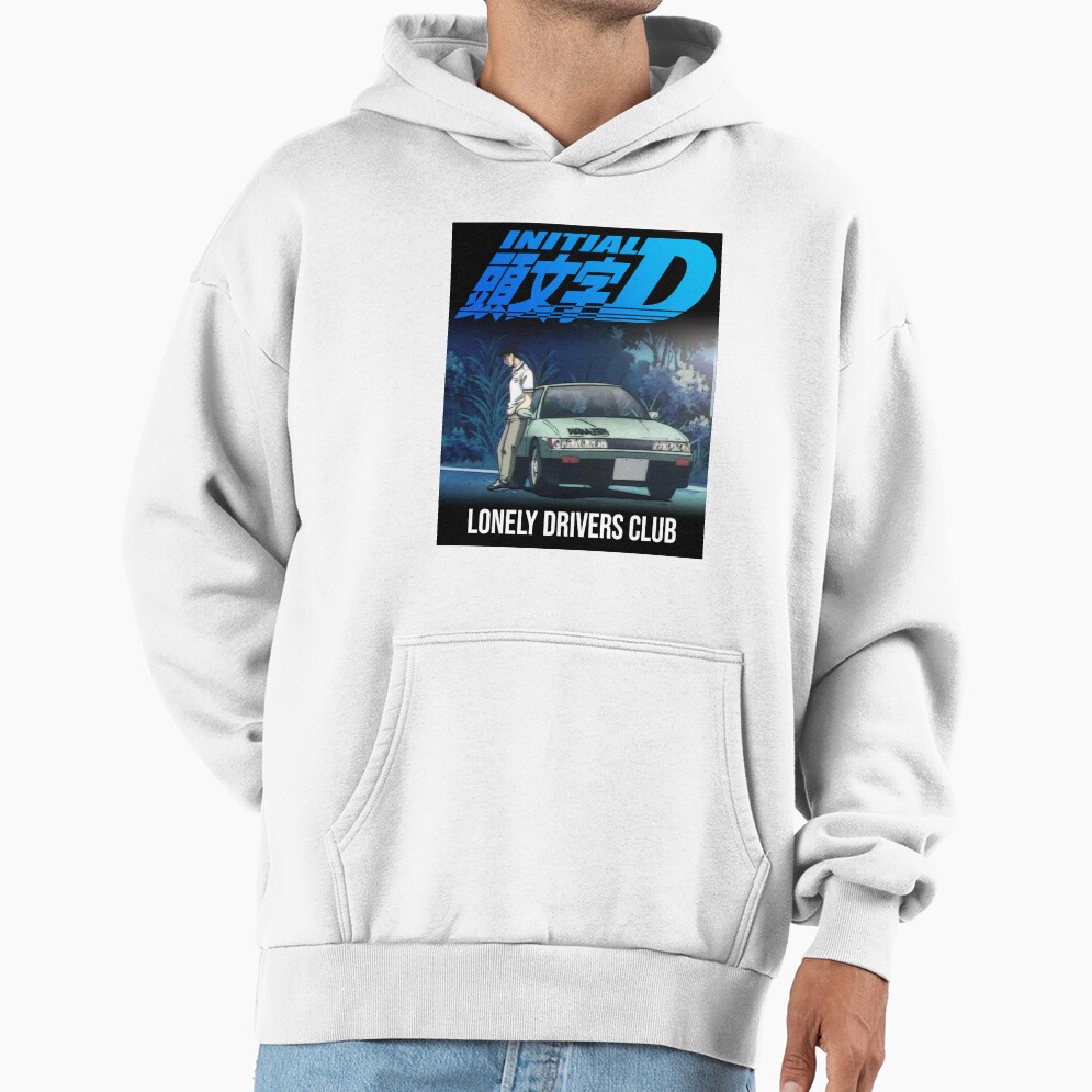 Initial D Lonely Drivers Club Hoodie