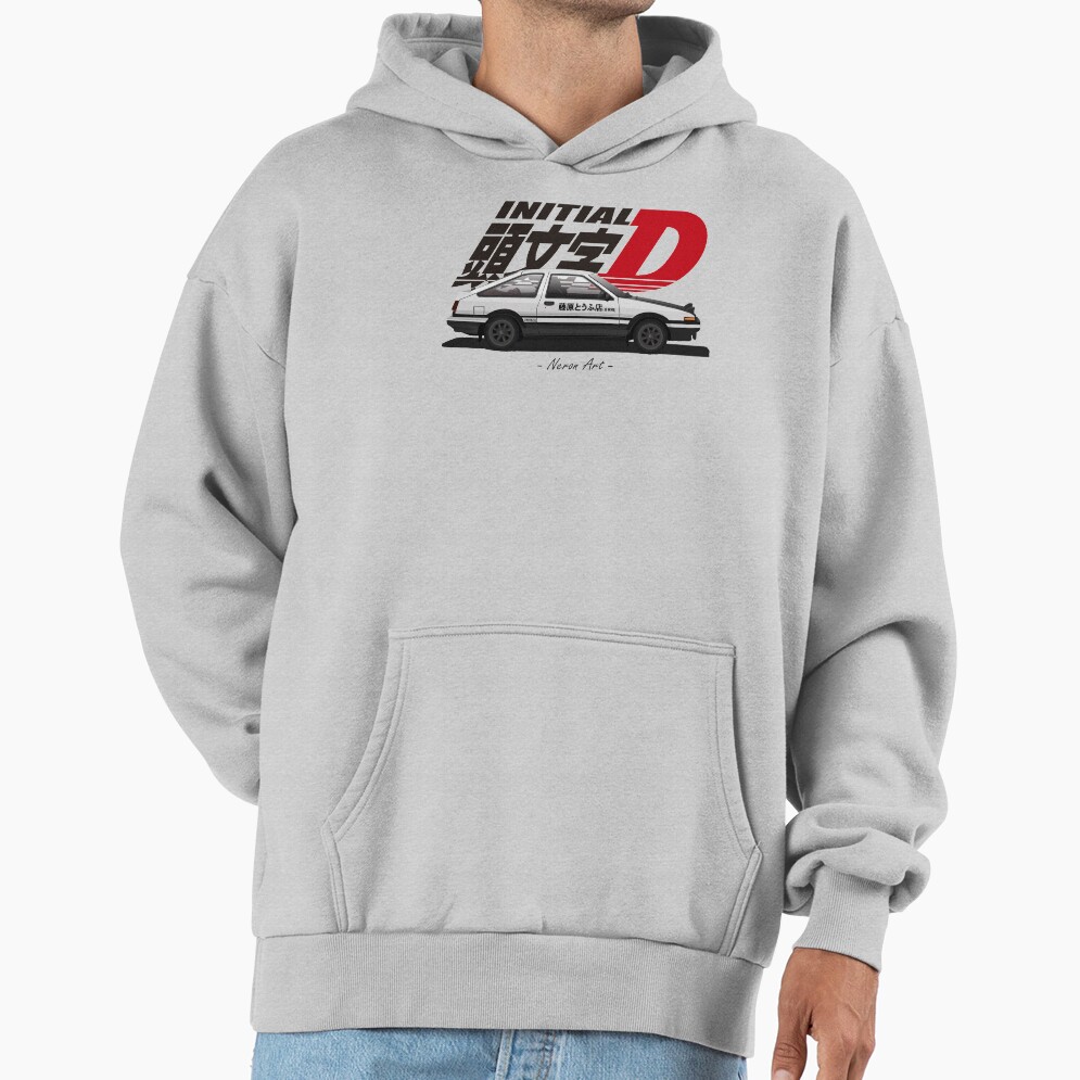 New Collection Ae 86 Initial D Bassic Hoodie - Image 4