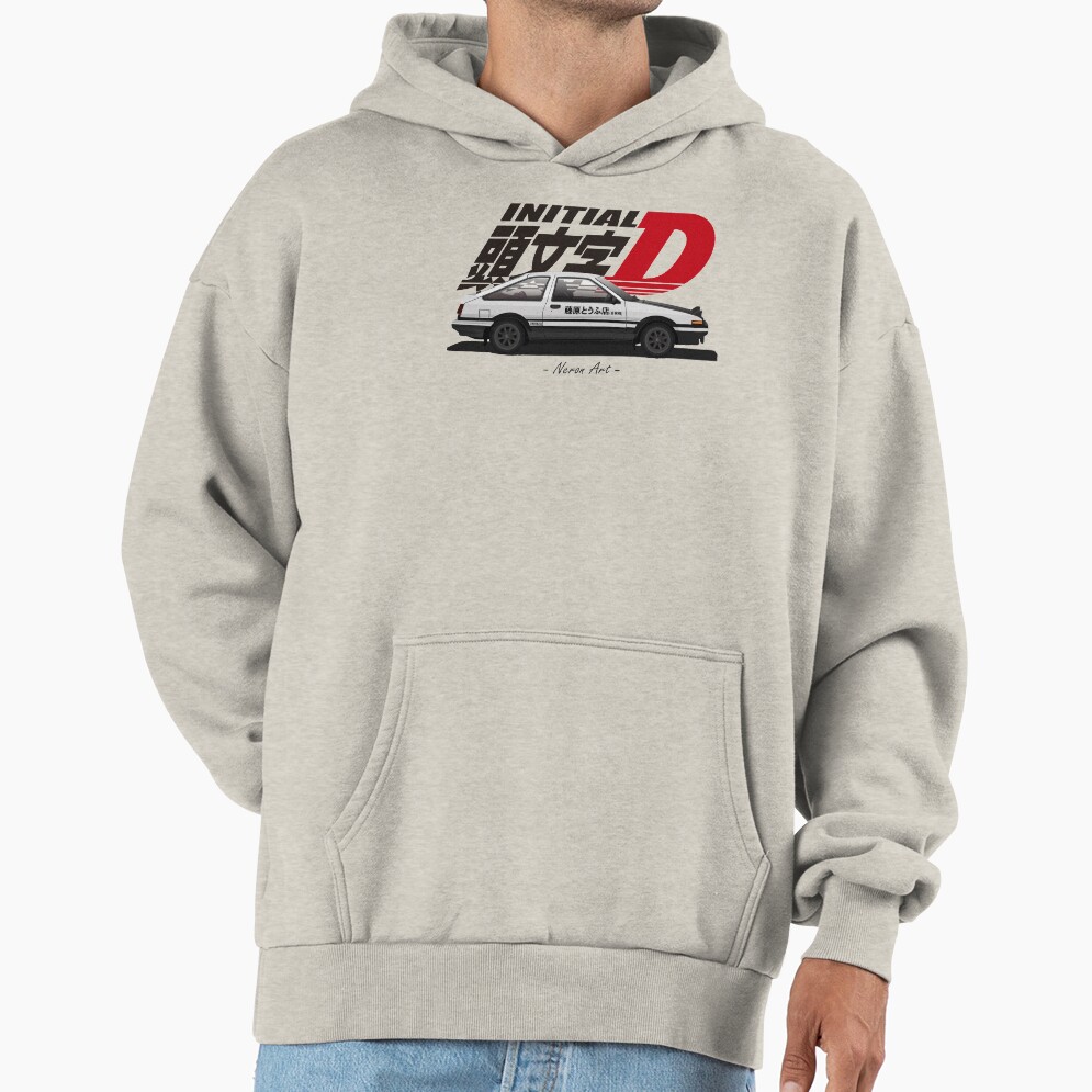 New Collection Ae 86 Initial D Bassic Hoodie - Image 3