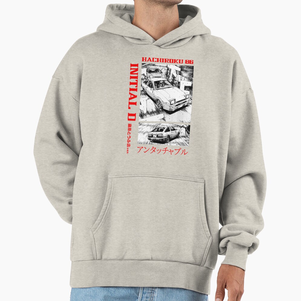 Best Design Initial D Hachiroku 86 Hoodie - Image 3