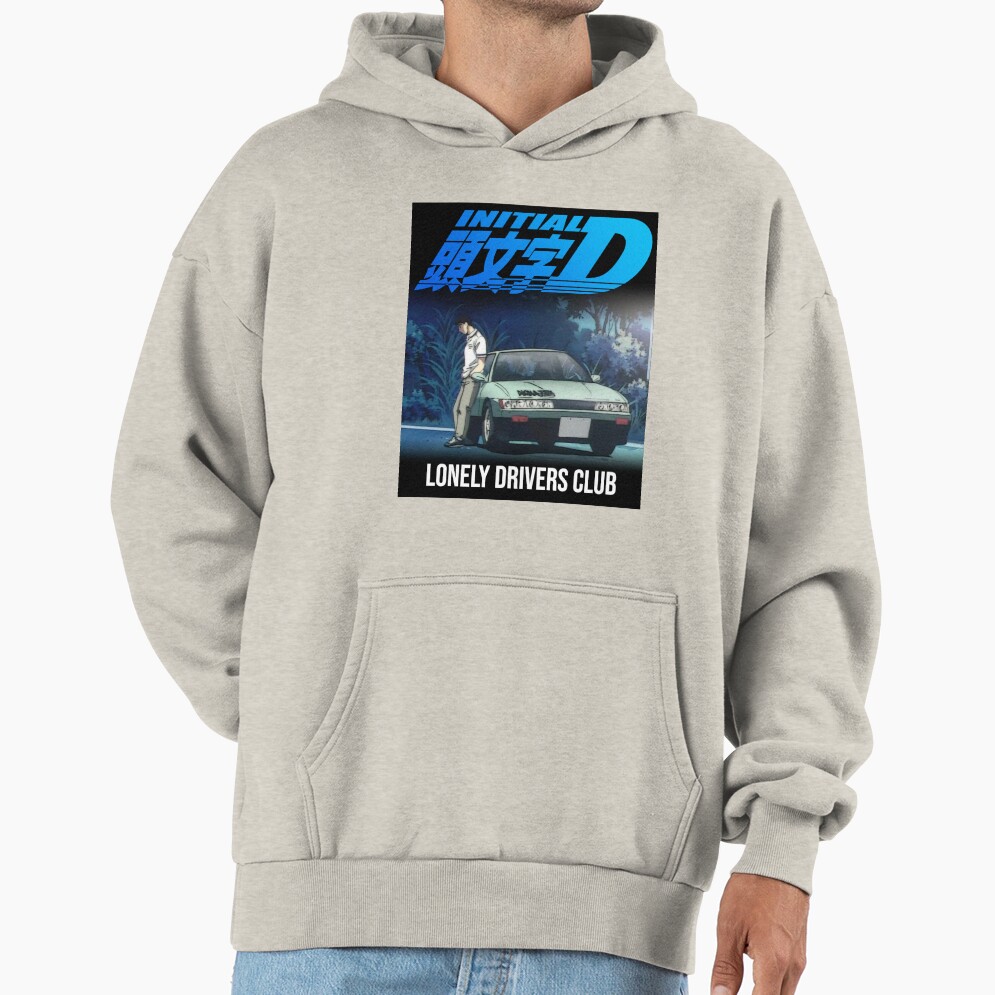 Initial D Lonely Drivers Club Hoodie - Image 3