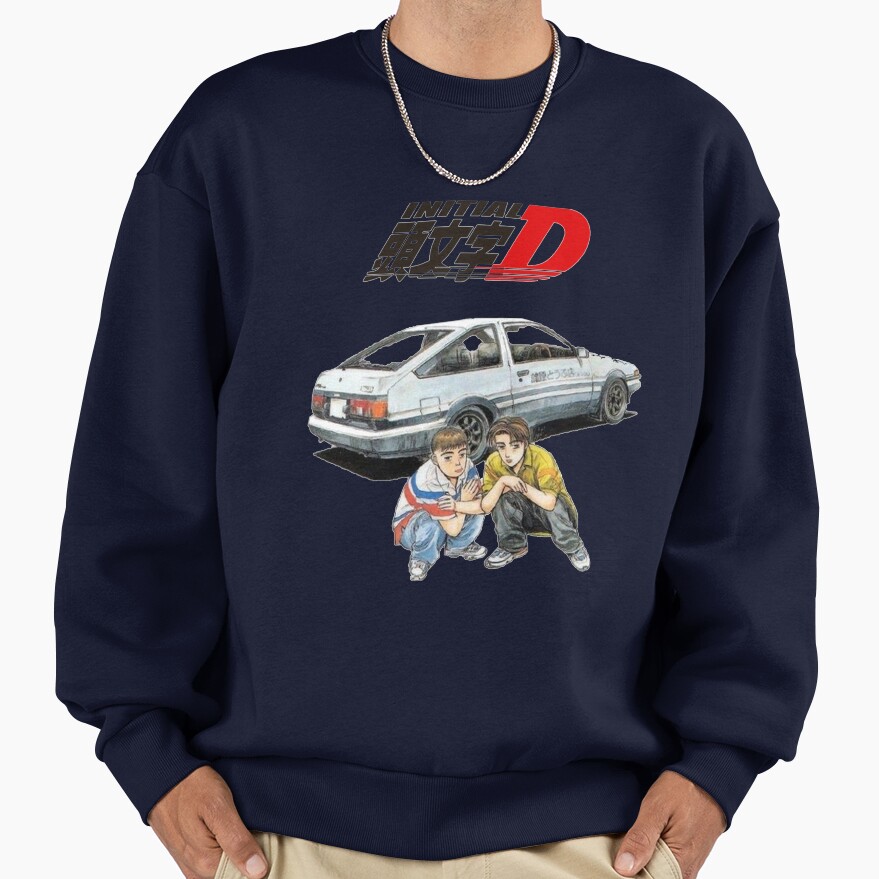 New Design Initial D Takumi And Itsuki Sweatshirt - Image 5