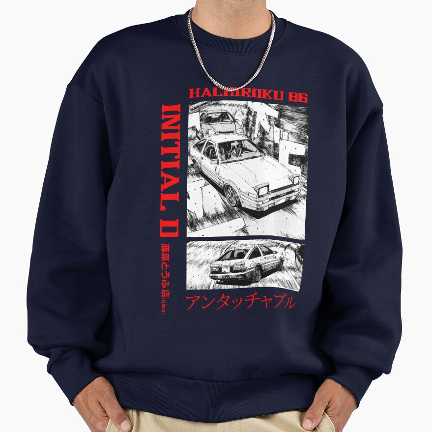 Best Design Initial D Hachiroku 86 Sweatshirt - Image 5