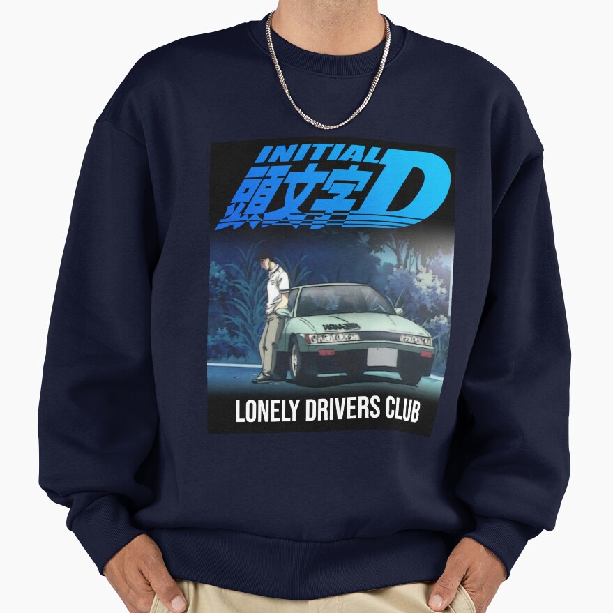 Initial D Lonely Drivers Club Sweatshirt - Image 5