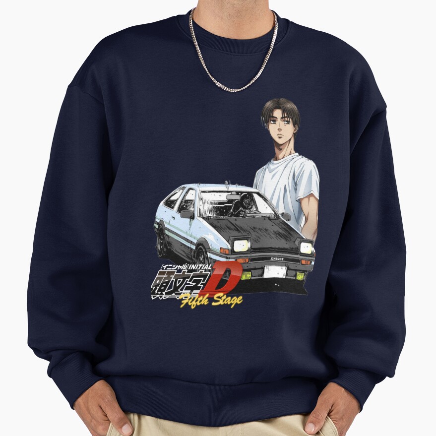 New Design Takumi Initial D Wonderfull Sweatshirt - Image 5