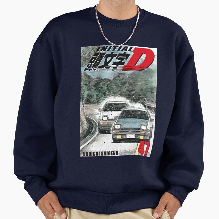 New Collection Initial D Vintage Design Sweatshirt - Image 5