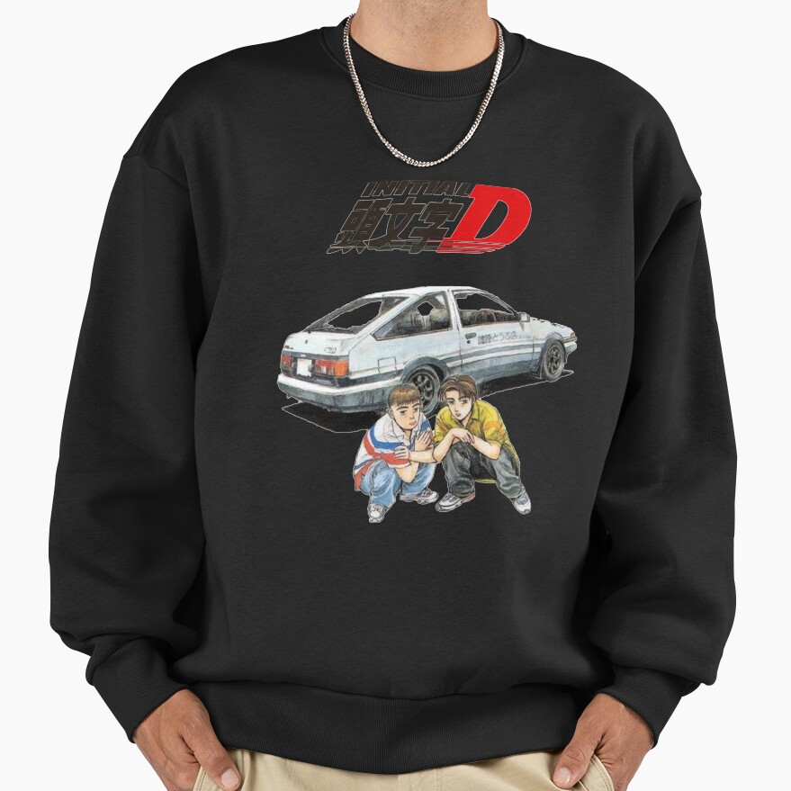 New Design Initial D Takumi And Itsuki Sweatshirt - Image 2