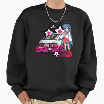 Alternative view of Lucky Star Konata Intitial D Sweatshirt