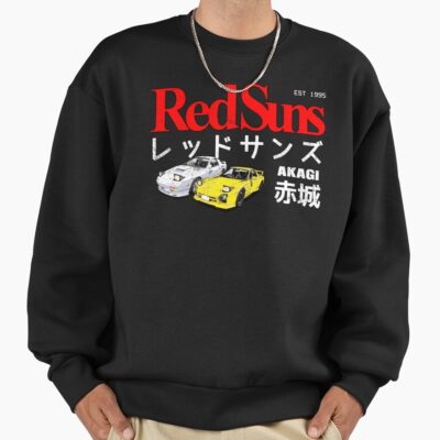 Initial D Akagi Redsuns Classic Sweatshirt