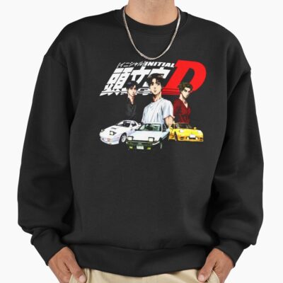 Initial D Main Characters Funny Sweatshirt