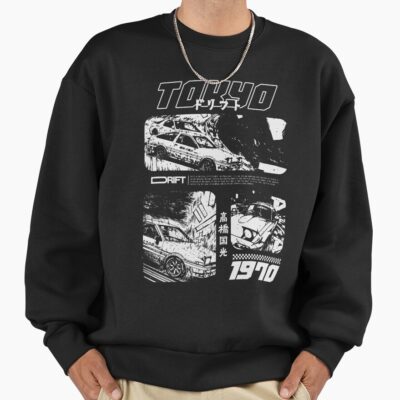 New Design Initial D Retro Sweatshirt