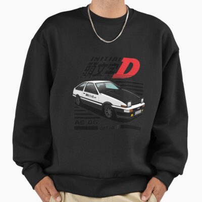 Alternative view of Best Selling Ae86 Initial D Vintage Sweatshirt