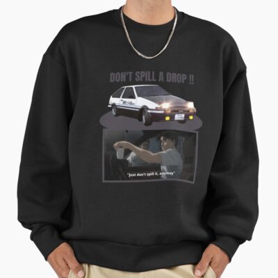 Alternative view of Anime Initial D Takumi Fujiwara Retro Sweatshirt