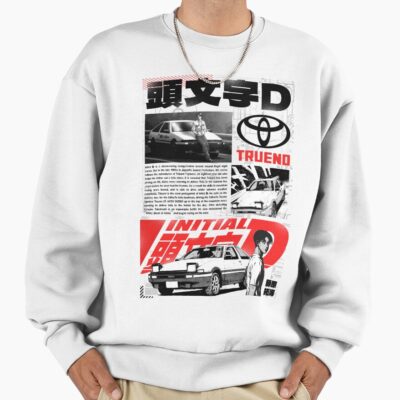 New Design Initial D Takumi Fujiwara Classic Sweatshirt