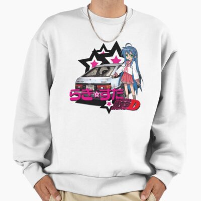 Lucky Star Konata Intitial D Sweatshirt
