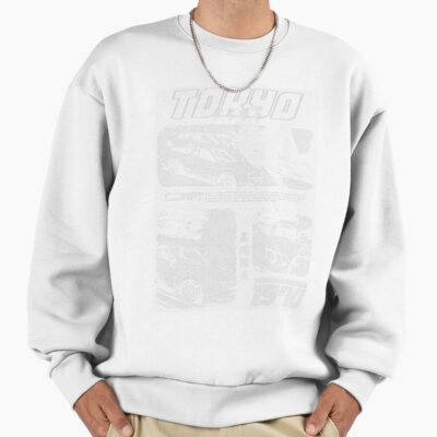 Alternative view of New Design Initial D Retro Sweatshirt