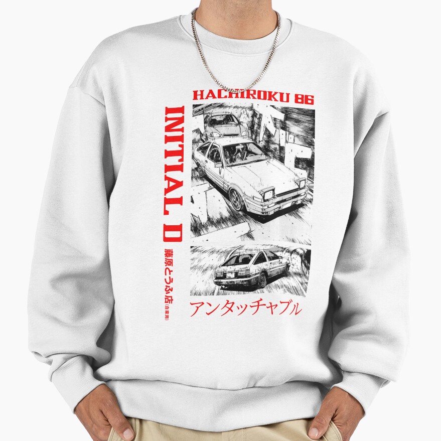 Best Design Initial D Hachiroku 86 Sweatshirt - Image 2