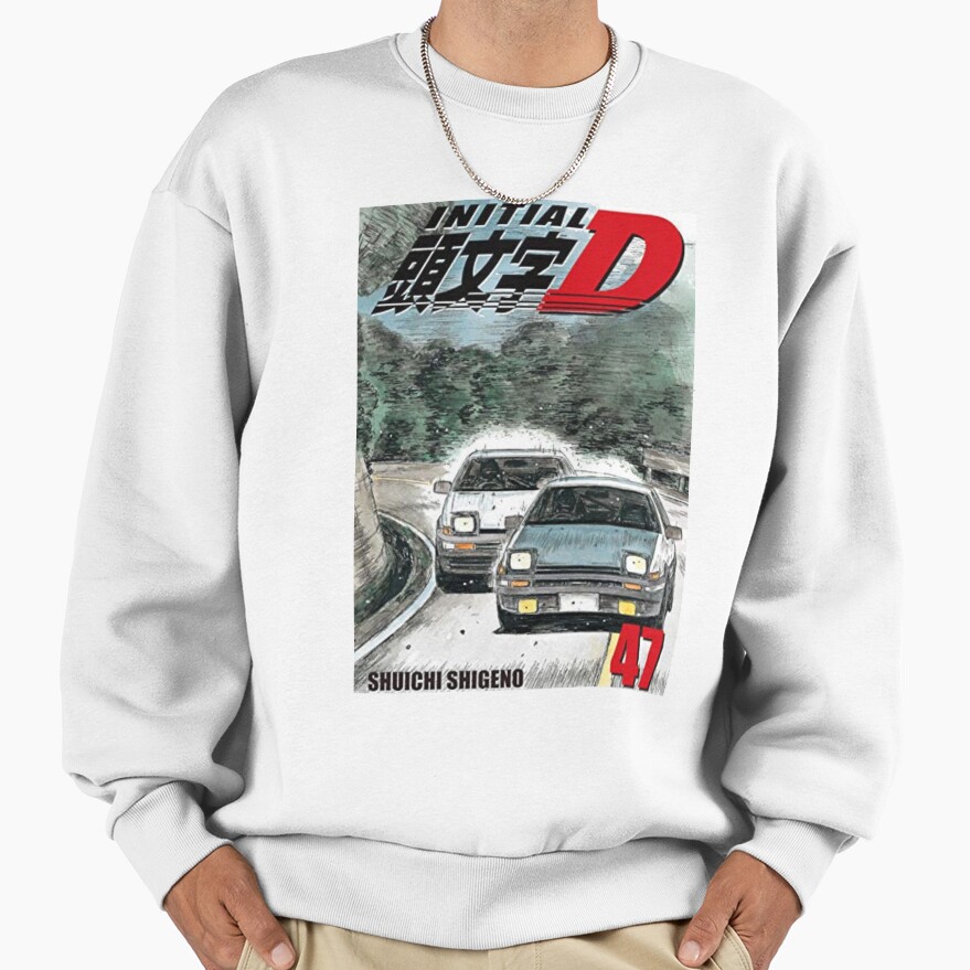 New Collection Initial D Vintage Design Sweatshirt - Image 2