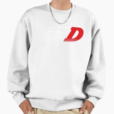 Alternative view of Anime Initial D Logo Classic Design Sweatshirt