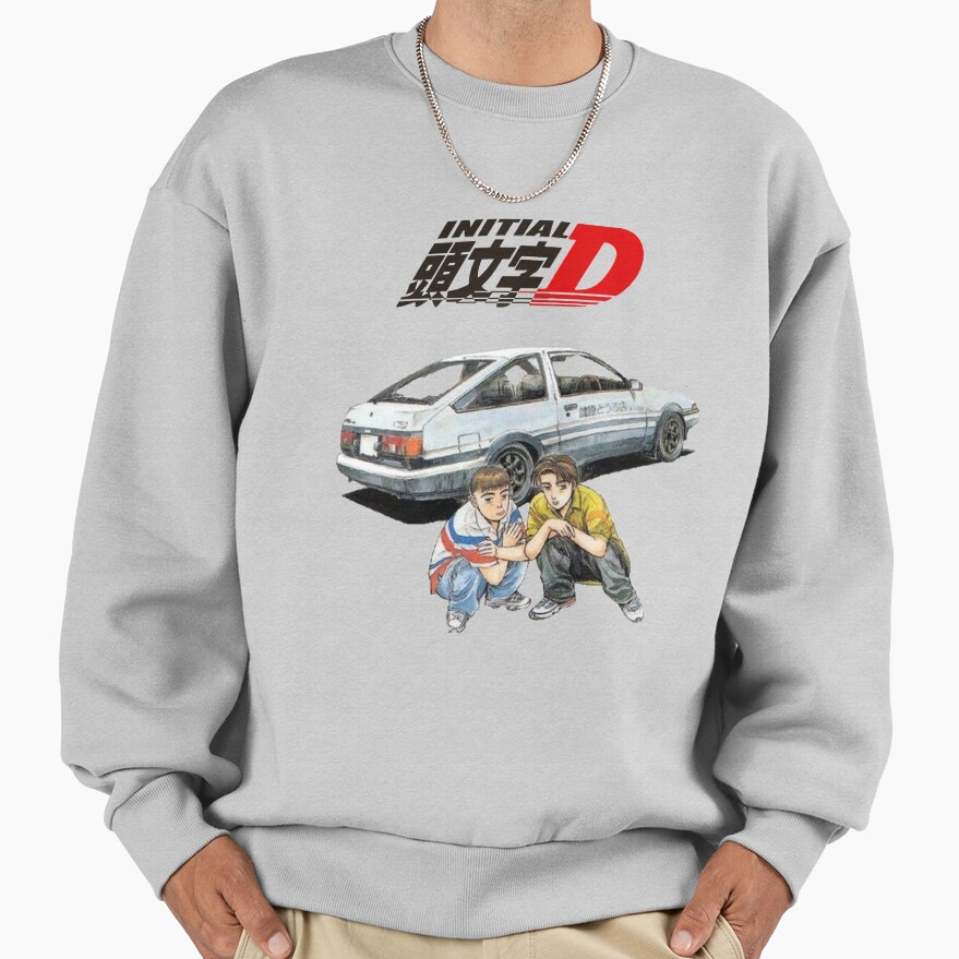 New Design Initial D Takumi And Itsuki Sweatshirt - Image 4