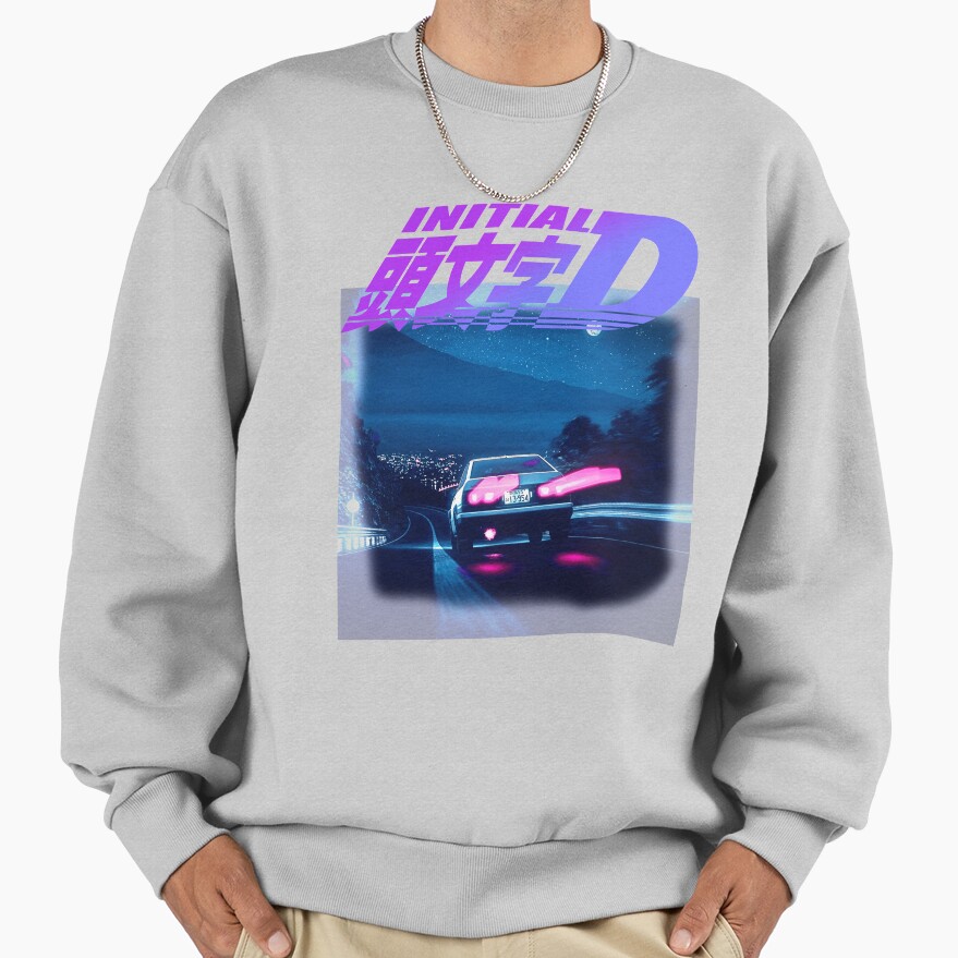 Best Selling Initial D Neon Ae86 Sweatshirt - Image 4
