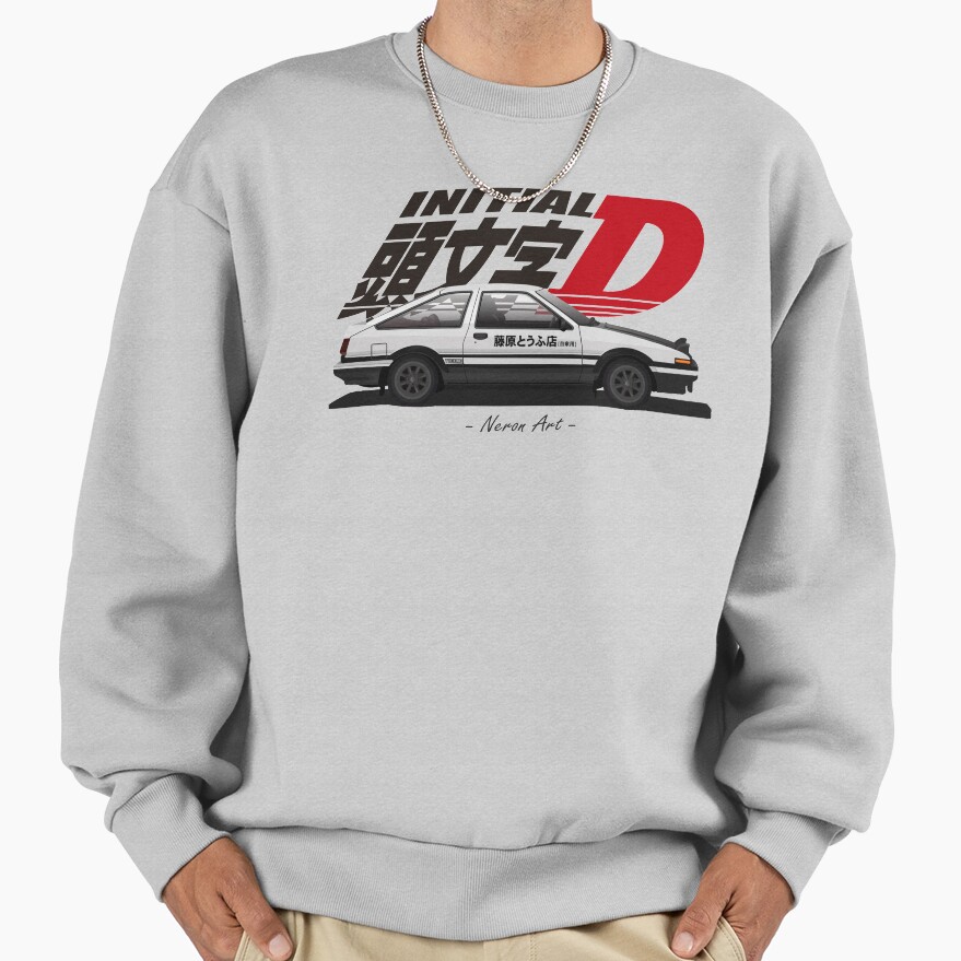 New Collection Ae 86 Initial D Bassic Sweatshirt - Image 4