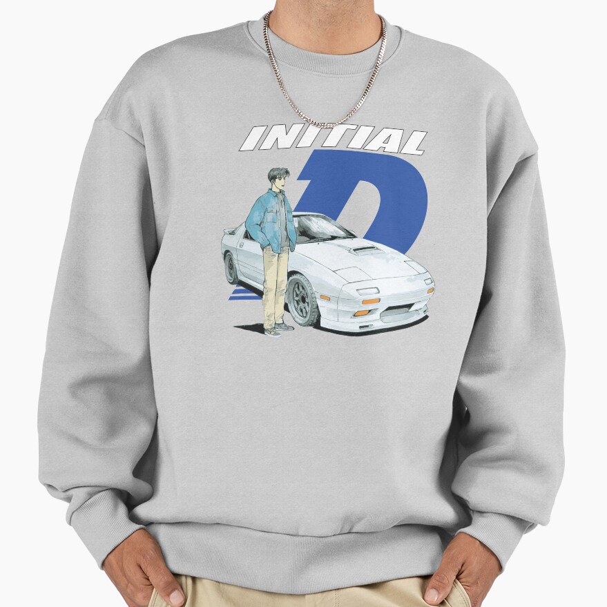 Initial D Takumi Fujiwara Fc Rx7 Drifting Sweatshirt - Image 4